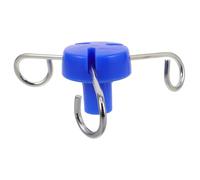 DECORNIJIA Gancio Portaflebo per Supporti Accessorio Robusto e Leggero Compatibile con Varie Aste per Uso Ospedaliero e Clinico Ganci Stile Differente