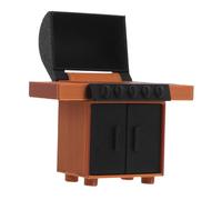 DECORNIJIA Grill Realistico per Casa delle Accessorio da Cucina in Miniatura per Scenari Outdoor Picnic e Campeggio Decorazione Paesaggio Giardino