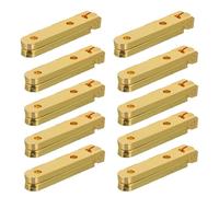 DECORNIJIA Jewelry Box Hinges in lega di zinco, 10 pezzi, cerniere a molla a 90 gradi per scatola di legno, installazione facile, per portagioie e mobile