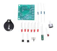 DECORNIJIA Kit Metronomo Elettronico Fai da Te Luci LED Attivate dal Suono Mini Macchina Karaoke per Progetto Elettronico Educativo per Apprendimento e Divertimento in Famiglia