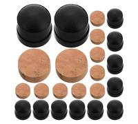 DECORNIJIA Kit Riparazione Trombone 30 Pezzi con Tappi in Gomma Antiscivolo e Cuscinetti in Sughero per Valvole a Chiave D’acqua, Accessori per Manutenzione Strumenti in Ottone e