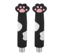 DECORNIJIA Magnete per Unghie Effetto Cat 2 Pezzi in Silicone e Ferro, Strumenti Leggeri e Minimalisti per Manicure Art Forma a Zampa di Gatto Nera