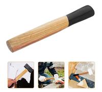 DECORNIJIA Manico in Legno per Martello Testa Rettangolare Accessorio Sostitutivo Robusto e Liscio Manico di Ricambio per Martelli da Falegnameria Edilizia e Muratura e Facile da Installare