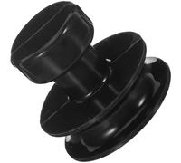 DECORNIJIA Maniglia in Silicone Ventosa per Sollevamento Ciotola Sonora Buddista, Compatta e Riduce lo Sforzo, per Uso Personale e Lezioni di Yoga, Colore Nero