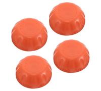 DECORNIJIA Manopole di Controllo del Termostato per Riscaldatore Elettrico e Braciere da Esterno, Set da 4 Pezzi Design Antiscivolo, Materiali Resistenti al Calore, Compatibili per