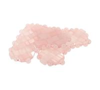 DECORNIJIA Maschera Occhi Cuore in Pietra di Cristallo Naturale Raffreddante e Riscaldante Lenitiva per Occhiaie e Gonfiore Trattamento Spa per Relax e Viaggi