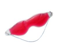 DECORNIJIA Maschera Occhi Terapia in Gel Rinfrescante Rosso con Liquido Criogenico Sicuro e Non Tossico Sollievo Naturale da Emicrania Antigonfiore e Relax per Sonno Profondo
