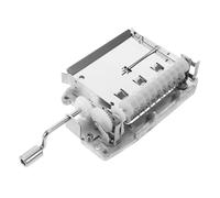 DECORNIJIA Meccanismo Musicale a Manovella in Rame 30 Note per Carillon Fai da Te, Parte di Macchina Musicale per Creazione Melodie, Strumento Manuale per Progetti Creativi e Appassionati di