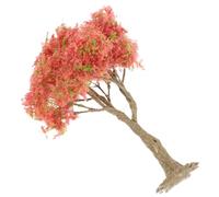 DECORNIJIA Mini Alberi da Paesaggio in Plastica 10 CM per Modellini Ferroviari e Progetti Architettonici Ornamenti Paesaggistici in Miniatura per Scenari di Tavolo di Sabbia Fai da Te