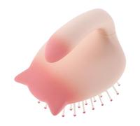 DECORNIJIA Mini Pettine Portatile Per Antitraspirante e Massaggiatore Per Capelluto Pettine Per Ragazze Rosa