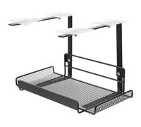 DECORNIJIA Organizer Cavi Sotto Scrivania in Resistente Portacavi Rete Salvaspazio con Capacità di Carico per Ufficio e Casa Gestione Ordinata di Fili e Cavi Elettrici