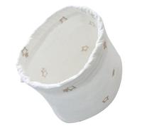 DECORNIJIA Organizzatore Appendibile per Lettino in Cotone Imbottito con Tasche Multiple per Pannolini Giocattoli e Salviette Custodia Comoda e Pratica per Cameretta e Passeggino