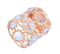 DECORNIJIA Porta Pennelli Trucco con Elegante Organizer per Pennelli e Penne da Scrivania Porta Cosmetici e Accessori Design Rotondo con Grande Capacità per Ufficio e Bagno