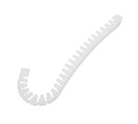 DECORNIJIA Protezione Lama Bastone Hockey in PE Avvolgibile per Hockey su Ghiaccio Assorbimento Urti Adatto Tutti i Modelli Facile da Installare per Allenamento e Partite Bianco