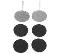 DECORNIJIA Punte Abrasive per Trapano per Unghie 2 Pezzi con Disco Abrasivo Sostituibile Kit Levigatura Manicure Professionale per Uso Domestico e Salone di Bellezza