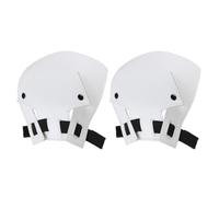 DECORNIJIA Riflettore di Luce per Fotografia 2 Pezzi, Diffusore Flash Bianco in Pu Compatto e Portatile, Pannello Riflettente per Scatti Interni ed Esterni, per Video, Ritratti e Prodotti