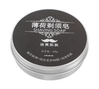 DECORNIJIA sapone da barba elementi essenziali del viaggio sapone da barra da bar Crema da barba sensibile Crema da barba per dimensioni di viaggio crema da barba da uomo impasto bianca