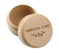 DECORNIJIA Scatola di Legno e Facile da Usare per Ricordi Riutilizzabile con Design Unico di Chiusura come Regalo e Custodia del Cordone Ombelicale Ragazzo Ragazza per Shower