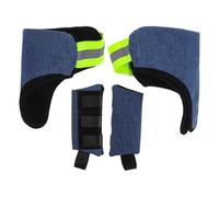 DECORNIJIA Set 2 Coperture Antiscivolo per Impugnature Stampelle da Avambraccio Cuscinetti Traspiranti Oxford Lavabili Manicotti Ergonomici Ammortizzanti per Deambulatore Protezione Gomiti