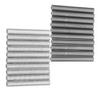 DECORNIJIA Set 20 Bastoncini Elettrolisi Acqua in Ferro e Alluminio, Aste Anodo Conduttive per Laboratorio e Uso Domestico, Parti di Precisione per Esperimenti di Qualità Acqua