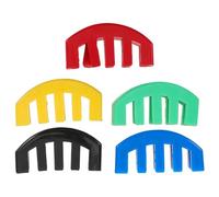 DECORNIJIA Sordina per Violino e Viola a Cinque Artigli Set da 5 Pezzi in Gomma Riduttore di Volume per Pratica Silenziosa Accessorio per Musicisti Principianti e Orchestra