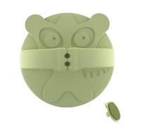 DECORNIJIA Spazzola Massaggiante Silicone Morbido Per Adulti Scrubber Esfoliante Per Corpo e Capelluto Design Ergonomico e Versatile Per Pulizia Profonda e Rilassante Doccia Colore Matcha