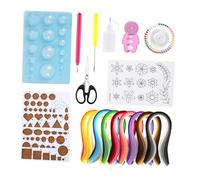 DECORNIJIA Strisce Carta per Quilling Fai da Te Materiale Artistico Colorati Accessori per Arte e Artigianato Strumento per Casa e Scuola