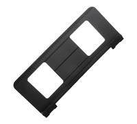 DECORNIJIA Supporto per Spartiti Musicali per Tastiera in Plastica Nera, Leggio Robusto e Spesso Fissaggio Stabile, Porta-libri Musicale per Musicisti e Scuole di Musica