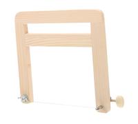 DECORNIJIA Taglierina Sapone in Legno con Base Antiscivolo Strumento Resistente per Taglio Burro e Saponi Fatti Mano Affettatrice Pratica per Uso Quotidiano e Produzione Professionale