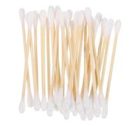 DECORNIJIA Tamponi Auricolari Multiuso Bastoncino in Legno e Cotone 30 Pezzi, per Applicazioni Cosmetiche, Igiene e Pulizia