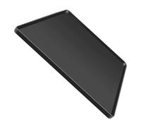 DECORNIJIA Tappetino Protezione e in per Silicone Rialzato Nero Mini Antigoccia e Anti-perdita Freezer per Domestico