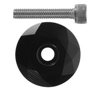 DECORNIJIA Tappo Superiore Serie Sterzo in Alluminio per Bicicletta 318 MM con Bullone Copertura Attacco Manubrio Forcella Anteriore per Mountain Bike e Bici da Strada Supporto Decorativo