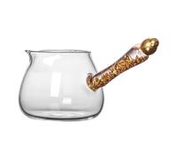 DECORNIJIA Tazza borosilicato distributore Tazza tè chiaro da tè pubblica per il per la casa della del accessori per teiera in vetro