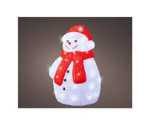 Decoro Kaemingk 491507 LUMINEO Pupazzo neve Acryl