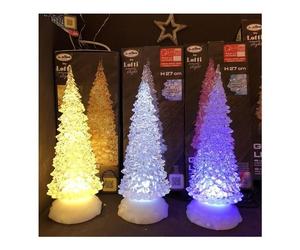 Decoro luminoso Lotti 42322 albero con acqua glitter led