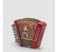 Decoro Natalizio Fisarmonica EDG con Musica, LED e Movimento H19