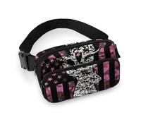 Decoro Per Abito Alla Moda, Confezione Piccola Completamente Stampata, Portatile Con Tracolla Regolabile Per Donne E Uomini Compatibile Con Bandiera Americana Camo Divertente Caccia