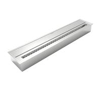 Decorspace Bruciatore a Bioetanolo in Acciaio Inox serbatoio da incasso con lana di roccia (7 lt - 91 cm)