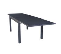 Decorspace Tavolo allungabile "Samoa" in alluminio dogato da esterno per giardino e veranda (Antracite, 200/300 x 90 cm)