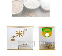 Decorticatore e Lucidatore di Riso Elettrico Professionale Mulino per Grani Domestico con Regolazione di Precisione a 8 Livelli e Costruzione per Sbucciare e Macinare il Riso