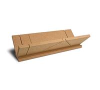 DECOSA Cassettiera obliqua in MDF, 51 x 22,4 x 11 cm, colore marrone
