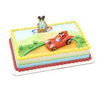 DecoSet Disney Mickey Mouse Funhouse Sweet Adventures, set da 2 pezzi con Topolino che saluta in macchina e foto per creare l'atmosfera giusta pe