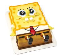 DecoSet SpongeBob SquarePants Creations Cake Topper 5 pezzi set per feste di compleanno con viso sbalorditivo e 2 braccia e 2 gambe