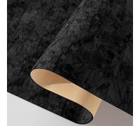 Decotalk Carta da Parati Velluto Nero 40X300cm Vintage Pellicola Adesiva Nero Adesiva Per Mobili Carta Adesivi Decorativa Scatola Di Gioielli Pellicola Autoadesiva Mobili Per Soggiorno Camera da Letto
