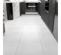 Decotalk Piastrelle Adesive Pavimento Bagno Effetto Marmo Bianco 30X30cm 3Pezzi Impermeabile Piastrelle Adesive Cucina PVC Adesivo Pavimento Pavimenti Pvc Adesivi Camera da Letto Garage