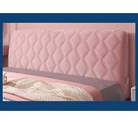 DECOTE Copri Testiera Letto Matrimoniale/Singolo/Una Piazza E Mezza Elastica Imbottito Copri Testata Letto,Copertura per Testiera per Letto Fodera Elastica Protezione