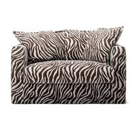Decotique Le Grand Air Love Seat Poltrona Zebra/Marrone/Bianco