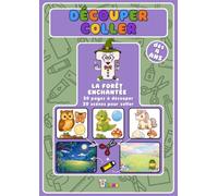 Découper Coller : La forêt enchantée: 30 pages à découper, 20 scènes pour coller (dès 4 ans)
