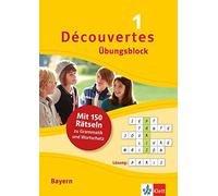Découvertes 1 Bayern (ab 2017) - Übungsblock zum Schulbuch: 150 Räts (Tascabile)