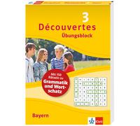 Découvertes 3 Bayern (ab 2017) - Übungsblock: 150 Rätsel zu Grammati (Tascabile)
